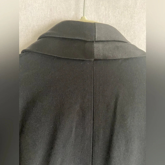 Monk & Lou tuxedo collar flowy draped one button jacket with pockets size S - Picture 7 of 13